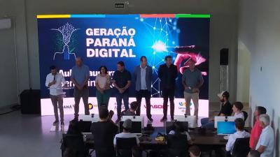 Programa ParanÃ¡ Digital teve Aula Inaugural em Laranjeiras do Sul